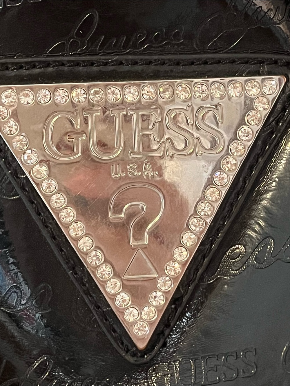 GUESS Black tote bag - Picture 2 of 12